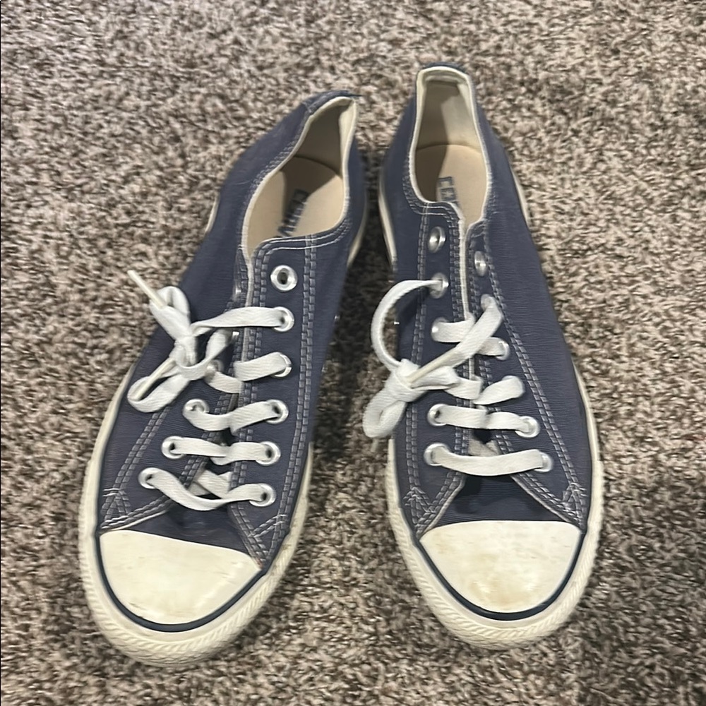 Blue Converse Sneakers
